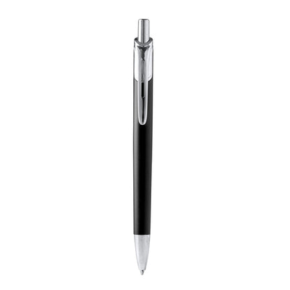 Stamina Borg recycled aluminium ball pen in black, ready for laser engraving