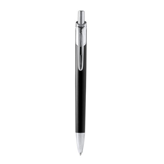 Stamina Borg recycled aluminium ball pen in black, ready for laser engraving