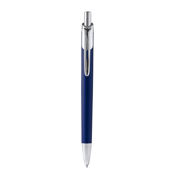 Stamina Borg recycled aluminium ball pen in royal blue, ready for laser engraving