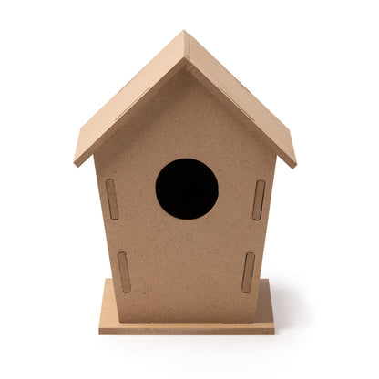 Stamina Manik mDF pet accessory in beige, ready for logo printing