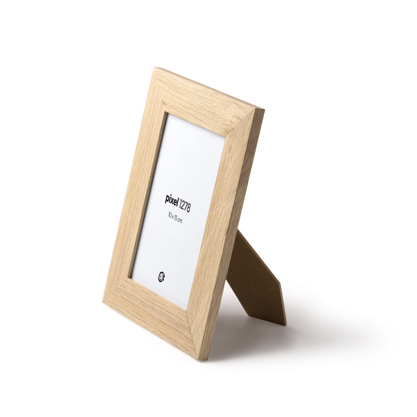 Stamina Pixel mDF and glass photo frame, ready for laser engraving