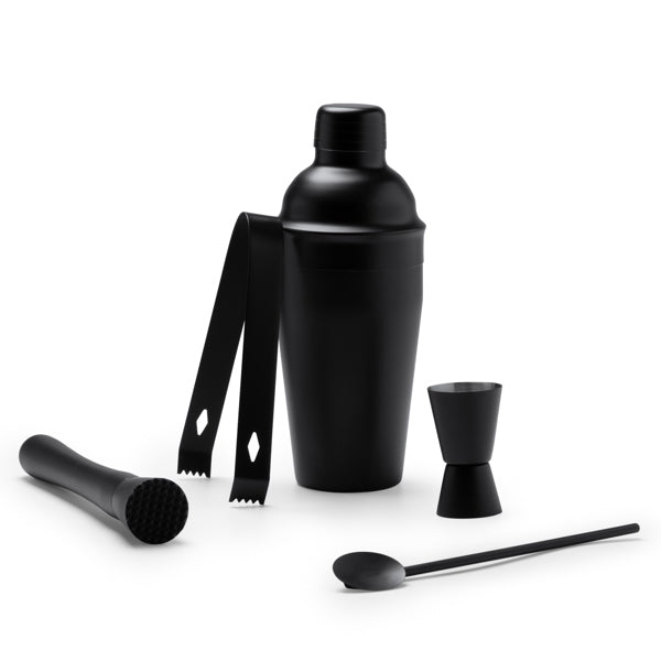Stamina Pisco stainless steel cocktail set, ready for laser engraving