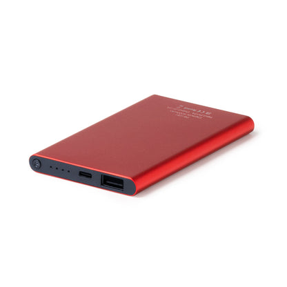 Stamina Karna recycled aluminium power bank 000 mAh, ready for logo printing