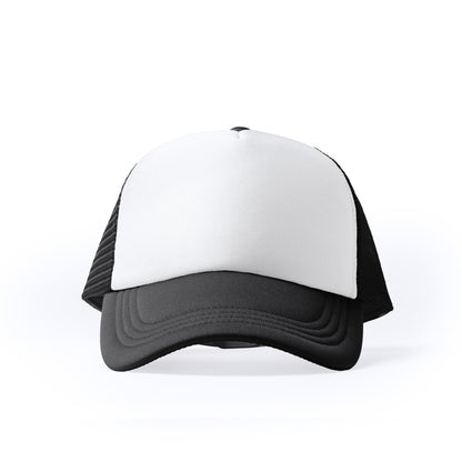 Stamina Barny polyester cap in black, ready for logo printing