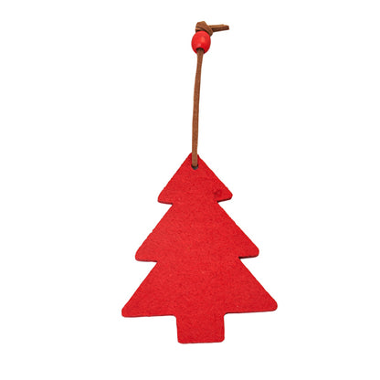 Stamina Abend polyester Christmas decoration in tree, ready for logo printing