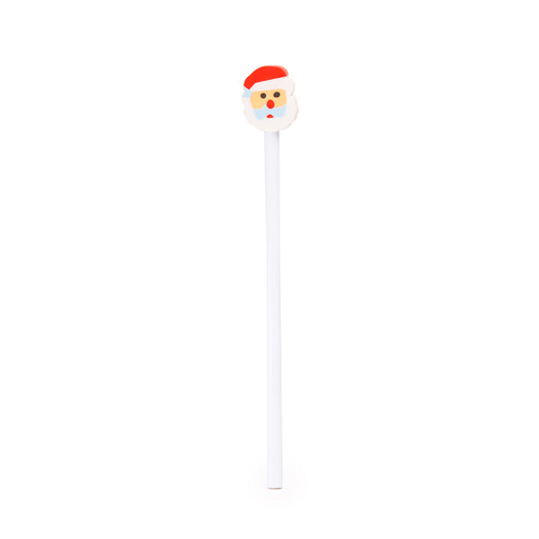 Stamina Nuss wood and rubber Christmas decoration in noel, ready for logo printing