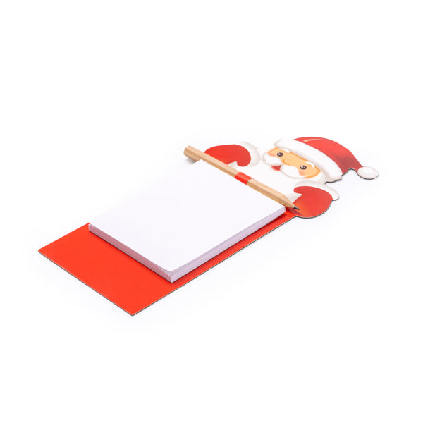 Stamina Klaus Christmas magnet with santa claus design, ready for logo printing