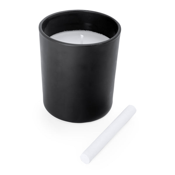 Stamina King paraffin Christmas decoration in black, ready for laser engraving
