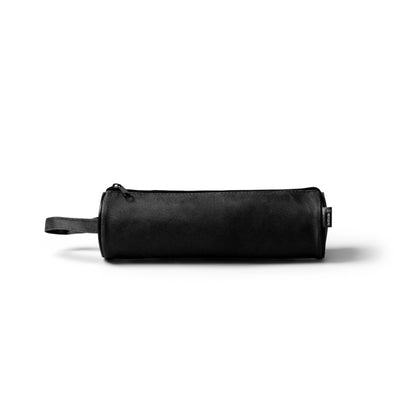 Stamina Sango recycled polyester (RPET) pencil case in black, ready for logo printing