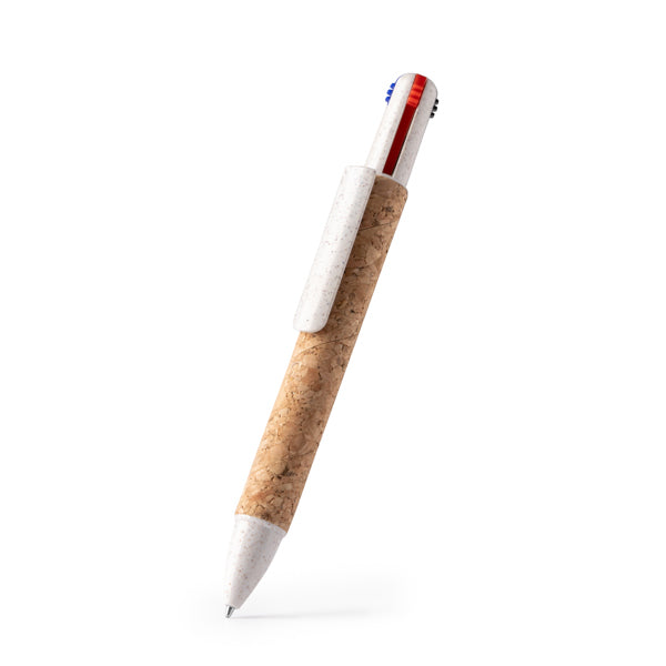 Stamina Corles cork and wheat fibre ball pen, ready for laser engraving