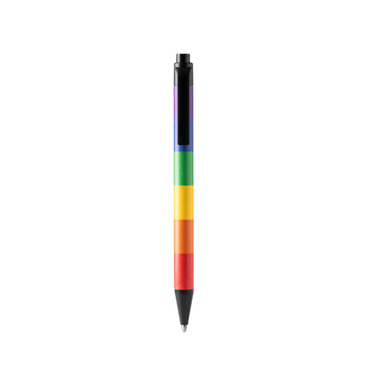 Stamina Sivan aBS and paper ball pen in multicolour, ready for logo printing