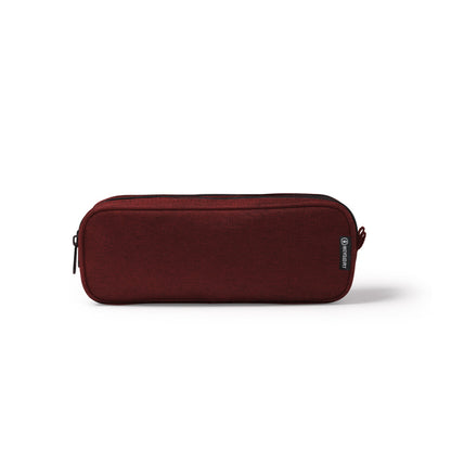 Stamina Dilu RPET pencil case in red, ready for logo printing