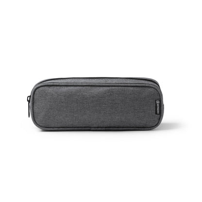 Stamina Montu RPET pencil case in grey, ready for logo printing