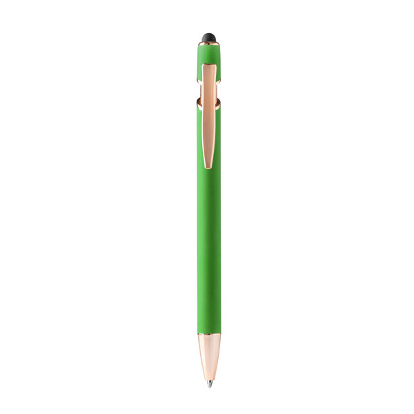 Stamina Roses metal ballpoint ball pen in fern green, ready for laser engraving
