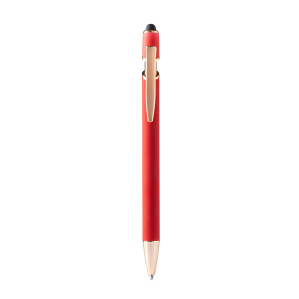 Stamina Roses metal ballpoint ball pen in red, ready for laser engraving