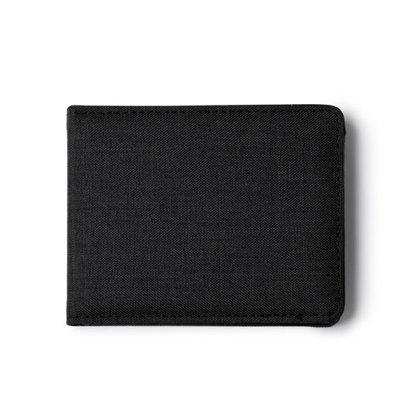 Stamina Beuner RPET purse in black, ready for logo printing