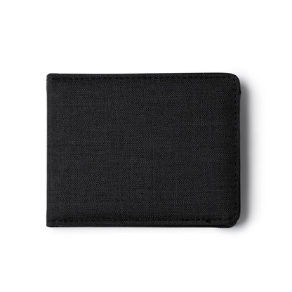 Stamina Beuner RPET purse in black, ready for logo printing