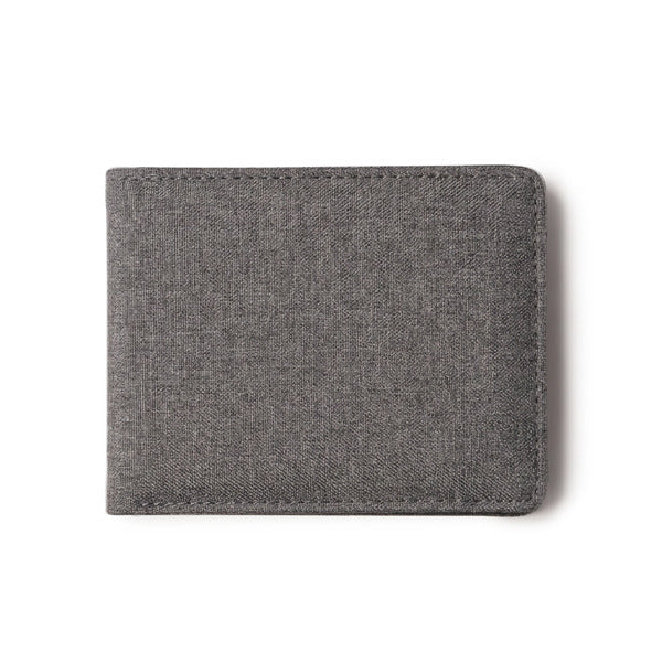Stamina Beuner RPET purse in heather grey, ready for logo printing