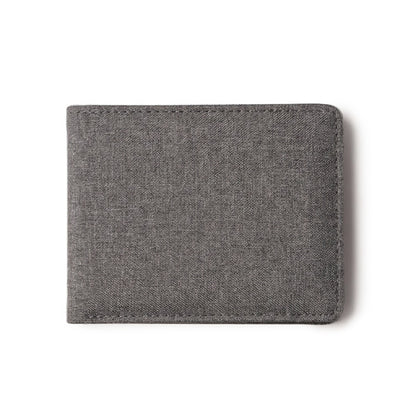 Stamina Beuner RPET purse in heather grey, ready for logo printing