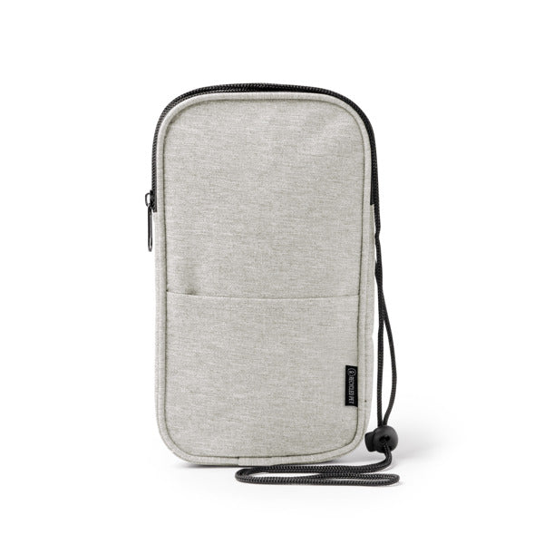 Stamina Suiper RPET phone pouch in beige, ready for logo printing