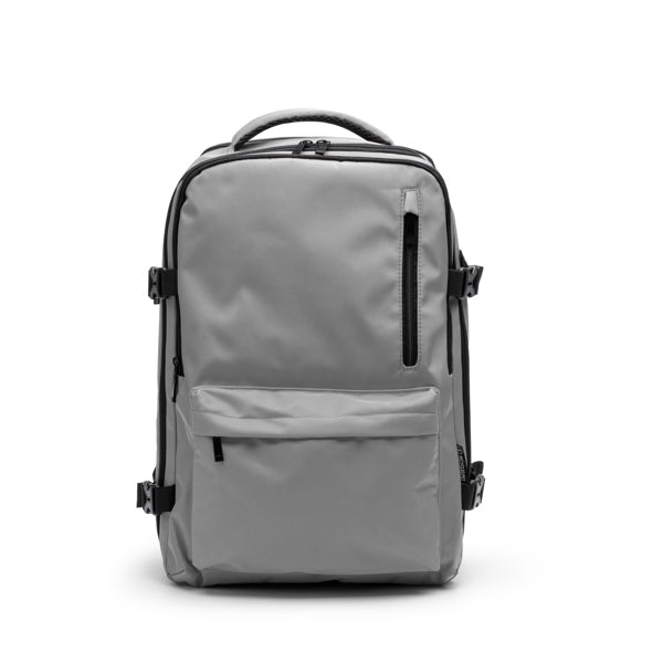 Stamina Banter RPET backpack in grey, ready for logo printing
