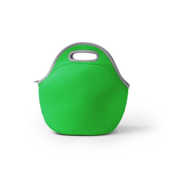 Stamina Gomat neoprene lunch box in fern green, ready for logo printing