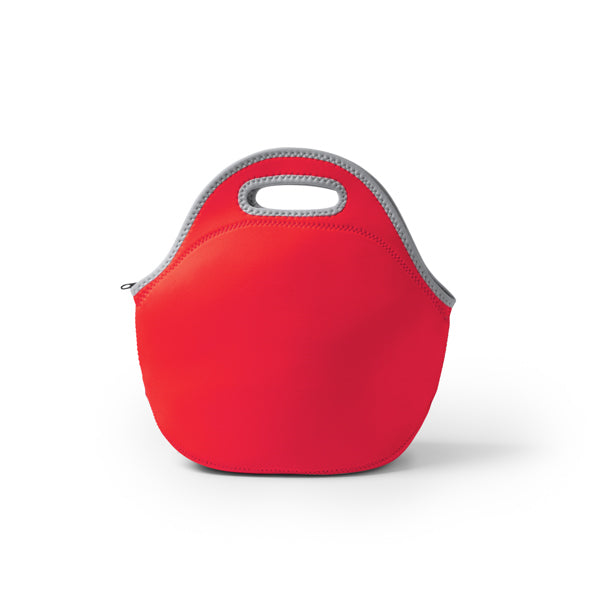 Stamina Gomat neoprene lunch box in red, ready for logo printing