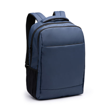 Stamina Brunen PU leather backpack, ready for logo printing