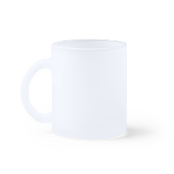 Stamina Alamy ml glass mug 350 ml in transparent, ready for logo printing