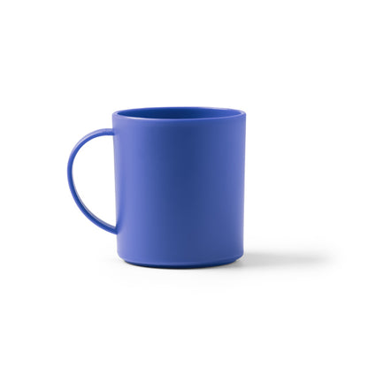 Stamina Lino ml reusable PP mug 300 ml in royal blue, ready for logo printing