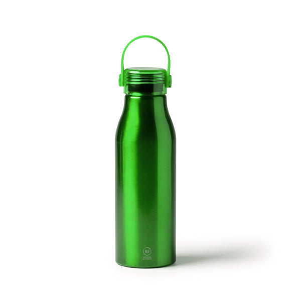 Stamina Fental recycled aluminium bottle 750 ml in fern green, ready for laser engraving