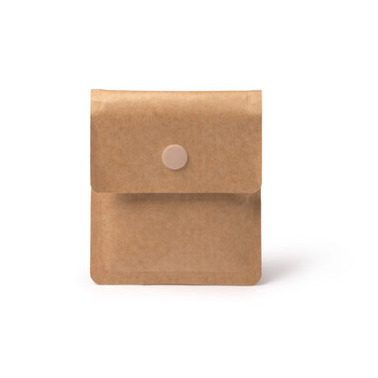 Stamina Burma recycled paper ashtray in beige, ready for logo printing