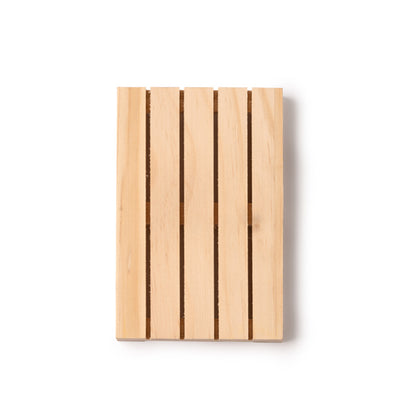 Stamina Ramy pine wood coaster in beige, ready for laser engraving