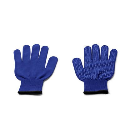 Stamina Yastin comfortable and elastic nylon work gloves in royal blue, ready for logo printing