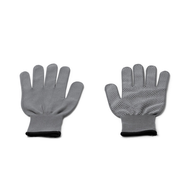 Stamina Yastin comfortable and elastic nylon work gloves in grey, ready for logo printing