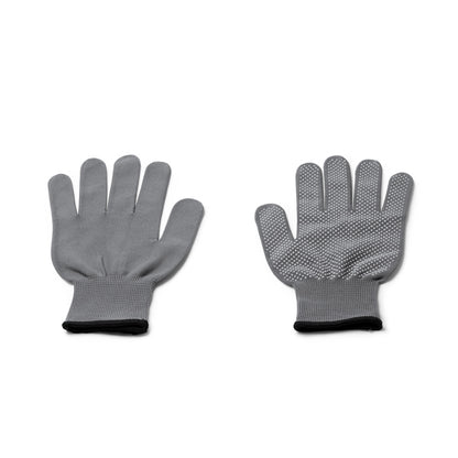 Stamina Yastin comfortable and elastic nylon work gloves in grey, ready for logo printing