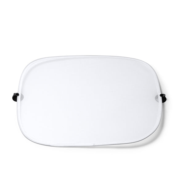 Stamina Rinka 2 window sunshield set in white, ready for logo printing