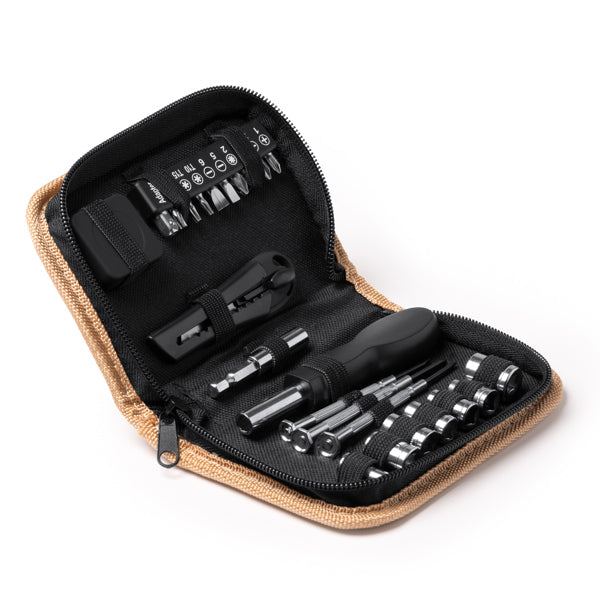 Stamina Decker 25-accessory tool set, ready for laser engraving