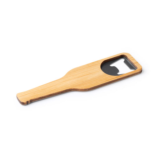 Stamina Pilsen bamboo bottle opener, ready for logo printing