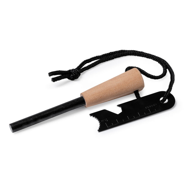 Stamina Chispy bamboo multi-tool in beige, ready for laser engraving