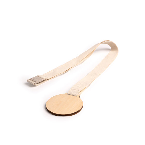 Stamina Holden bamboo and cotton medal, ready for laser engraving