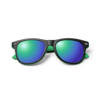 Stamina Mezek pC (polycarbonate) sunglasses in fern green, ready for logo printing
