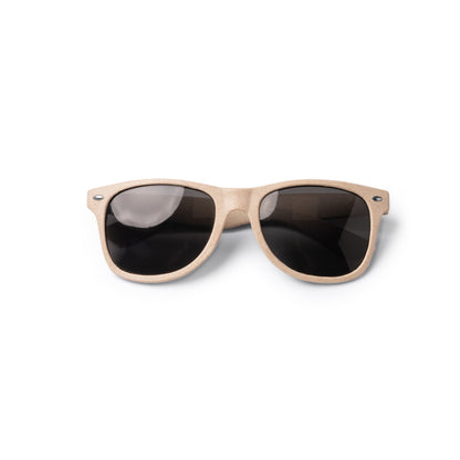 Stamina Solec wheat fibre sunglasses in beige, ready for logo printing