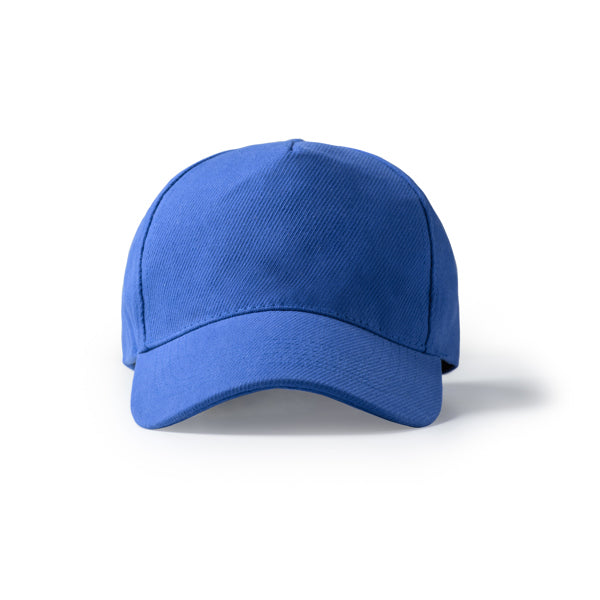 Stamina Fred cotton cap in royal blue, ready for logo printing