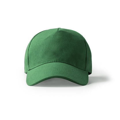 Stamina Fred cotton cap in fern green, ready for logo printing