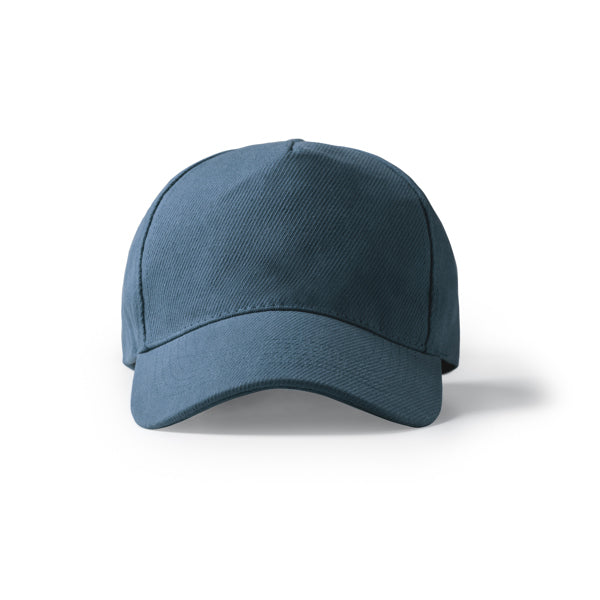 Stamina Fred cotton cap in deep blue, ready for logo printing
