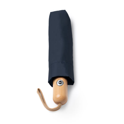 Stamina Alariz RPET umbrella in navy blue, ready for laser engraving