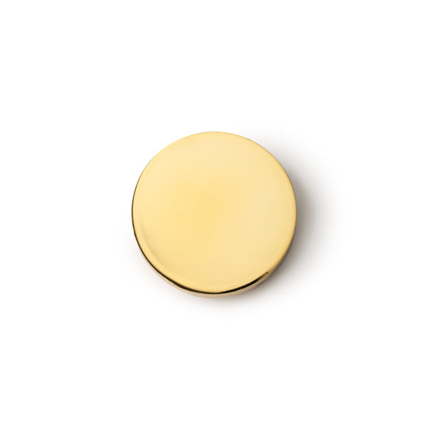 Stamina Morek plastic lip balm in gold, ready for logo printing