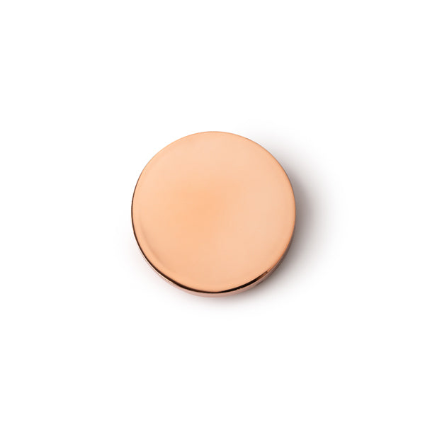 Stamina Morek plastic lip balm in golden pink, ready for logo printing