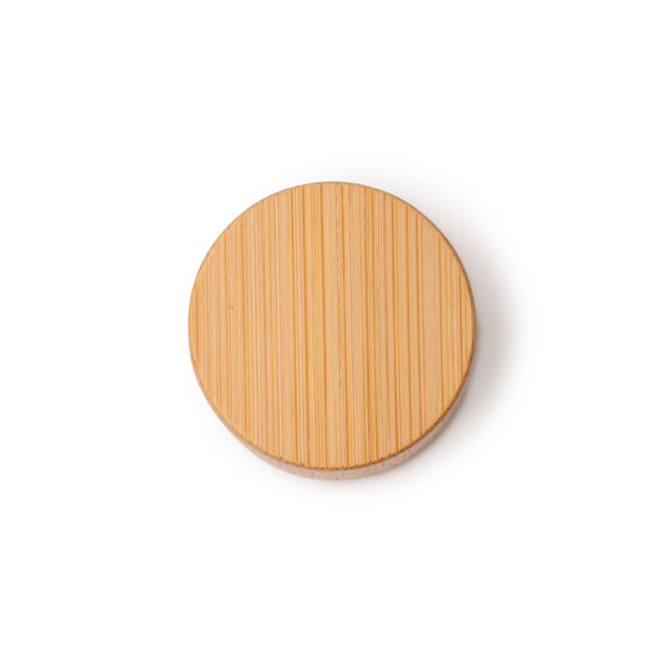 Stamina Bledax bamboo lip balm in beige, ready for logo printing